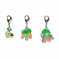 Pokemon Center LLavero Metal Set Turtwig