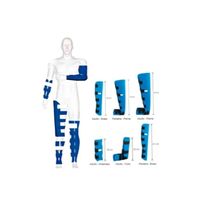 Kit 6 férulas inmovilización ambidiestro semirrigida extremidades superiores e inferiores