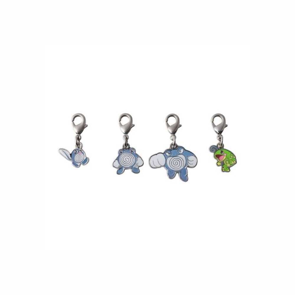Pokemon Center LLavero Metal Set Poliwag