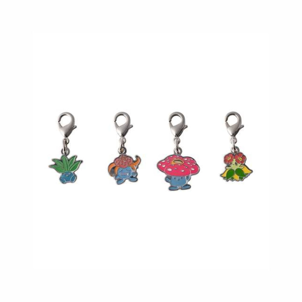 Pokemon Center LLavero Metal Set Oddish