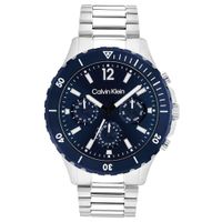 Reloj Calvin Klein 25200115 Multifuncional Acero Inoxidable Dial Azul