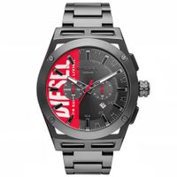 Reloj Diesel Timeframe DZ4598 Fecha Cronómetro Acero Inoxidable Gunmetal