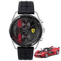 Reloj Ferrari Speedracer 0870060 Set con Auto Ferrari de Coleccion
