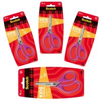 Pack X4 Tijera Scotch Kids 4.9""