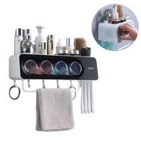 Organizador De Baño Con 4 Vasos Ecoco