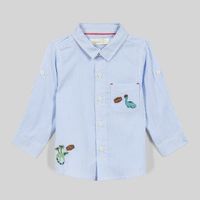 Camisa Para Bebe Niño Baby Circus Roll Up