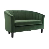 Sofá Emil de 2 cuerpos - Verde