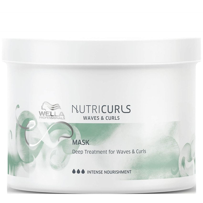 Mascarilla para Rizos y Ondas Wella Nutricurls 500ml