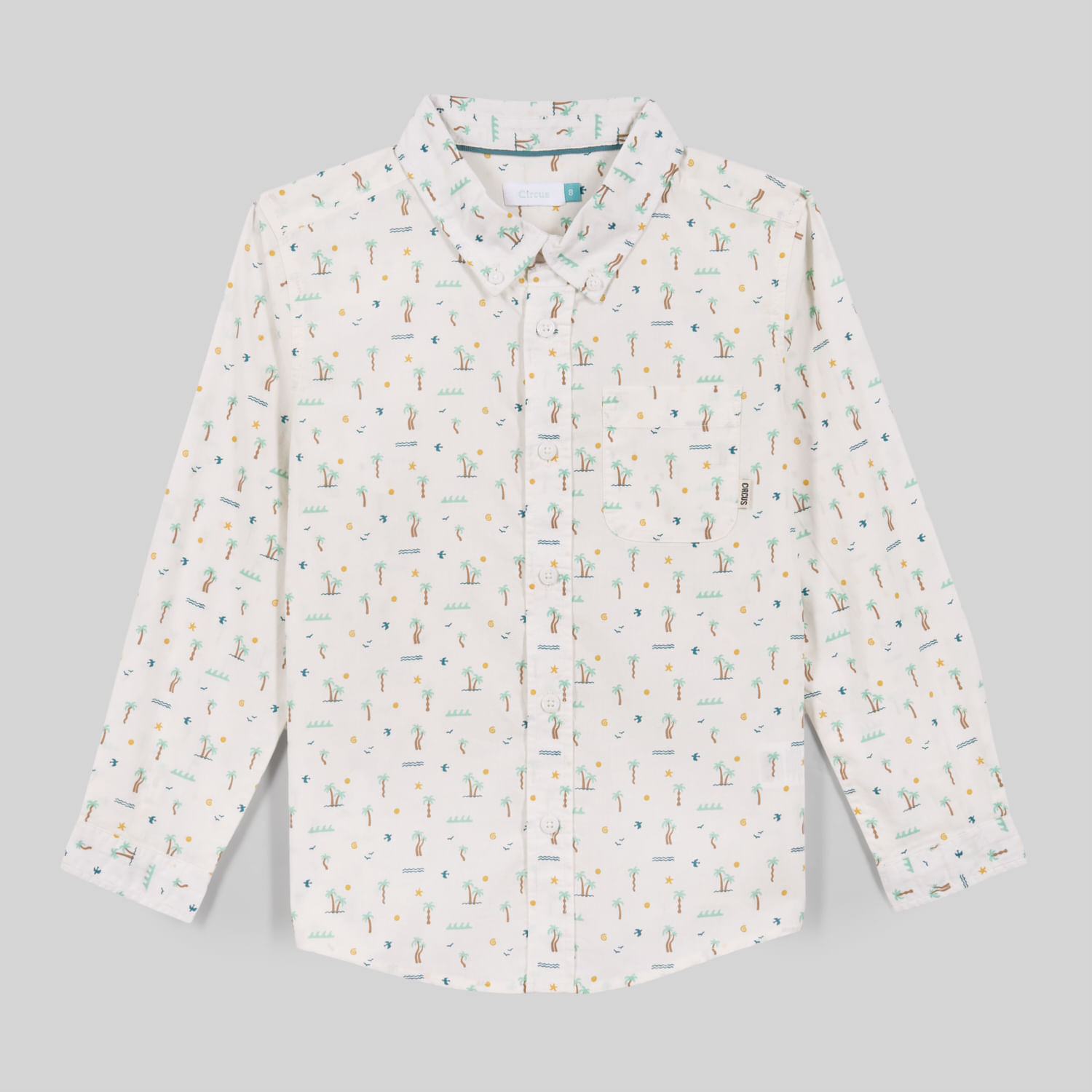 Camisa Para Niño Circus Mini Print