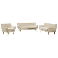 Juego de Sala Vintage Beige Azya Muebles