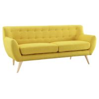 Sofá Vintage de 3 cuerpos - Amarillo