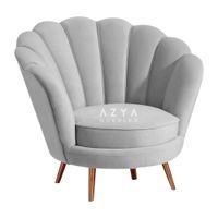 Butaca Abanico Gris Azya Muebles