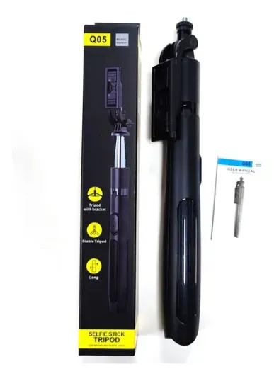 Palo Selfie Stick Tripode Mym Q05 Color Negro Negro 1.58mm