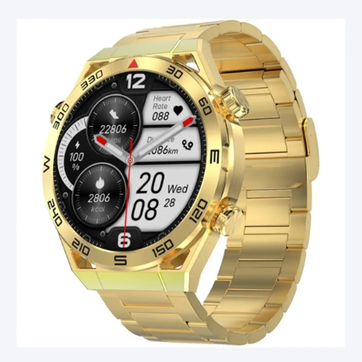 SMARTWATCH DT3 ULTRA COLOR DORADO