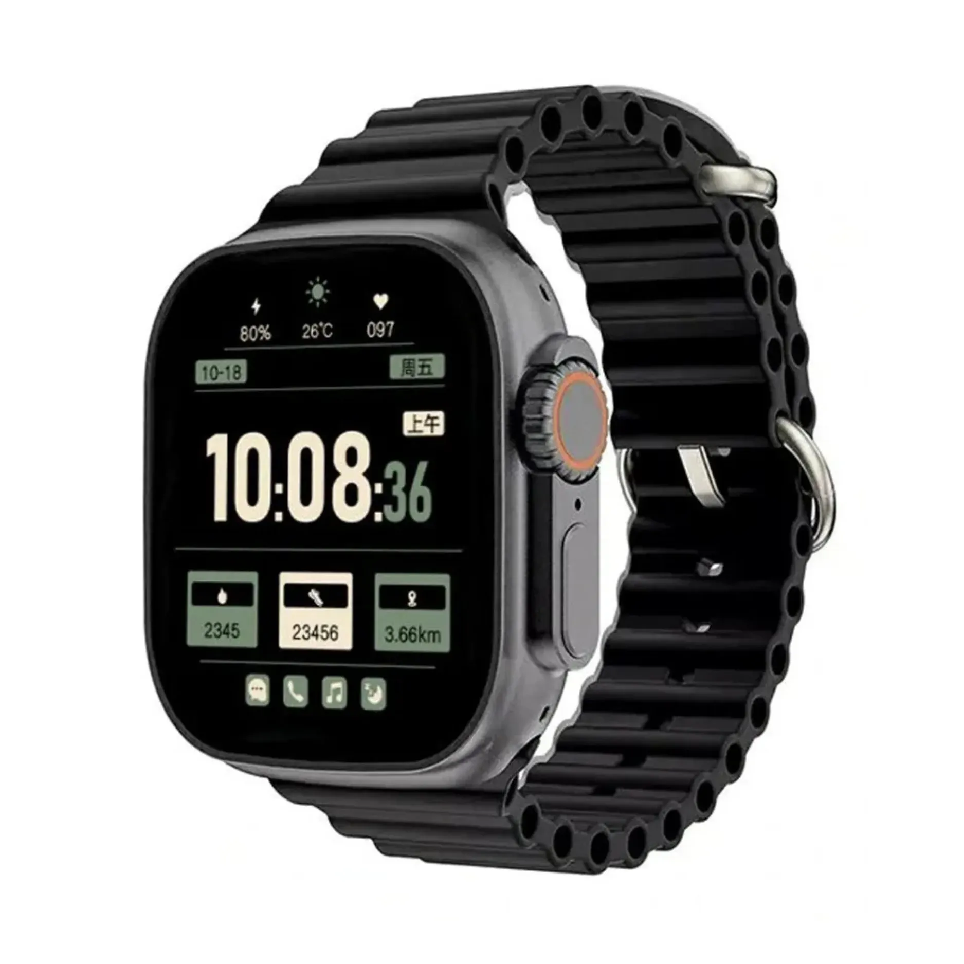 Smartwatch KW23 ULTRA 3 NEGRO