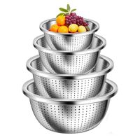 Escurridores de Acero Inoxidable para Cocina x5