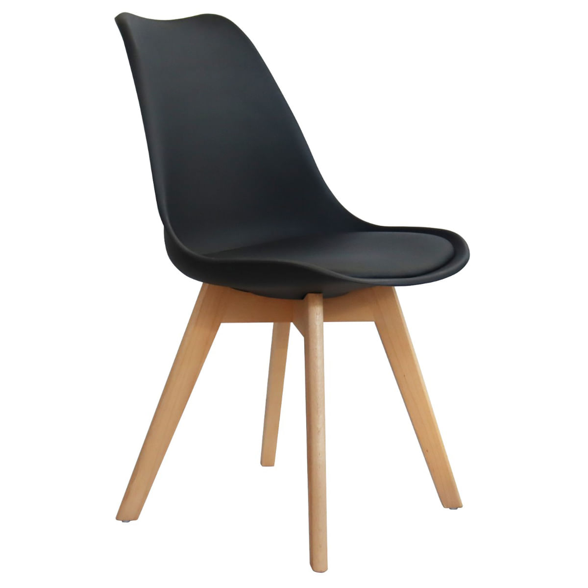 Silla Vintage Negro TEMEL-3137