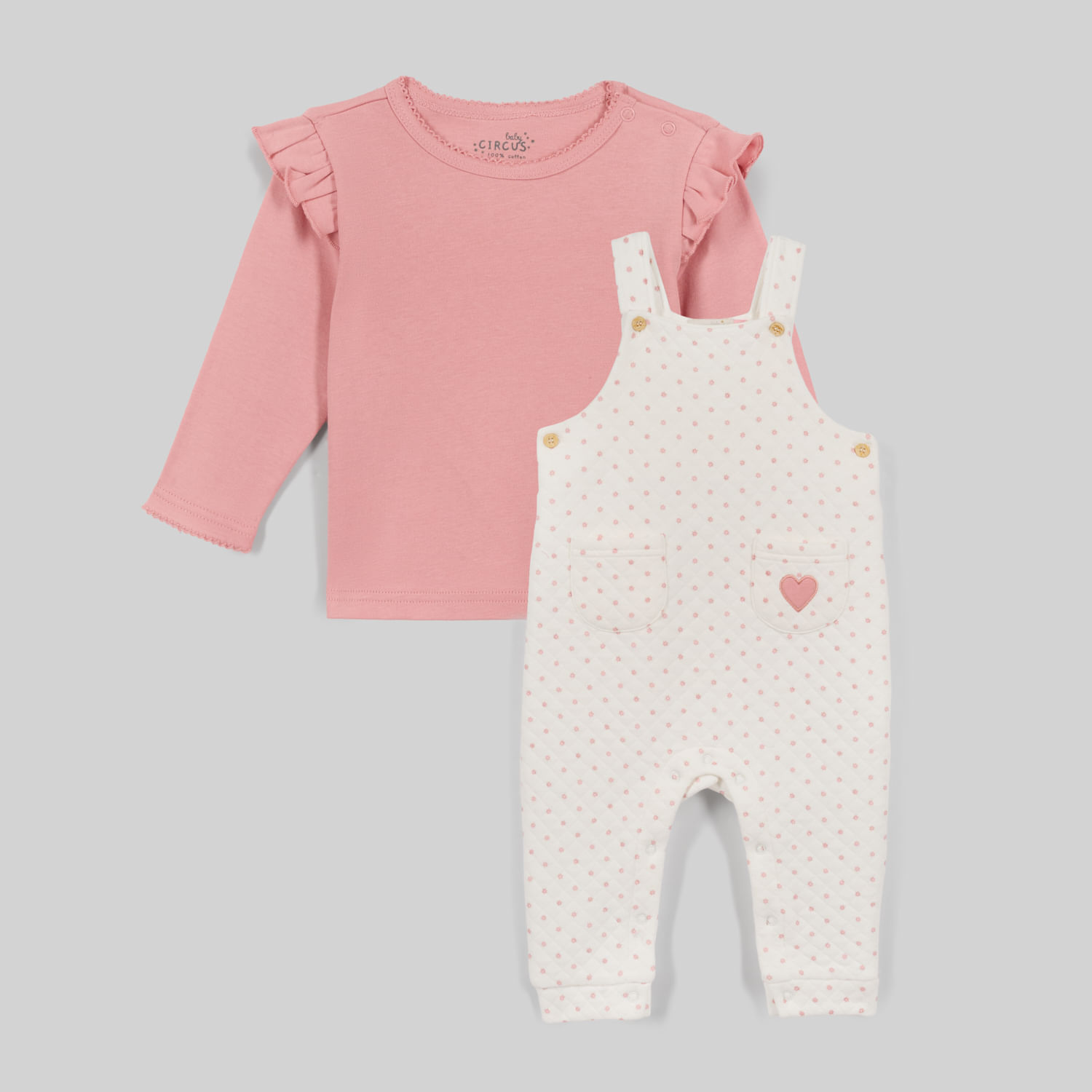 Conjunto Para Bebe Recien Nacido Baby Circus Over Jacq