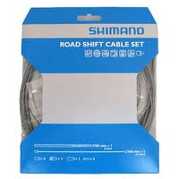 2 cables SHIMANO de acero inoxidable para cambios para bicicleta