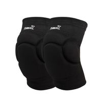 RODILLERAS PARA VÓLEY PRO EVA PREMIUM COBERTURA COMPLETA REFORZADA FUBBALL JUNIOR NEGRO