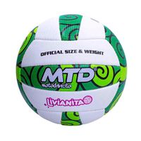 PELOTA PARA VÓLEY TALLA #5 PU COSIDO LIVIANITA MTD VERDE