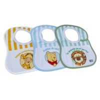 PACK 3 BABERO DE BEBES ALGODON NIÑO
