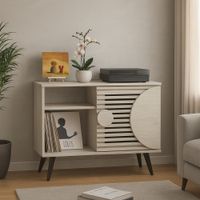 Aparador Mueble para Tocadisco Marco Color Ártiko TU MESITA