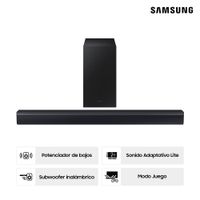 SOUNDBAR SAMSUNG BLUETOOTH 2.1CH HW-B450/PE (MUNDO ELECTRONICO)