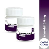 Minoxidil 0.5 Mg 60 Capsulas Dermo Sumak 2 Und