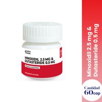 Minoxidil 2.5 Mg & Dutasteride 0,5 Mg 60 Caps Dermo Sumak
