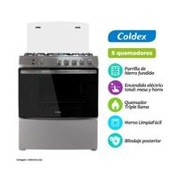 COCINA A GAS CX765PLUS 30” COLDEX - Acero/Inox !OFERTON!!