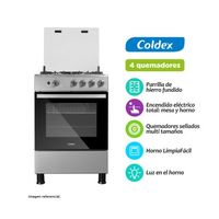 COCINA A GAS COLDEX CX605PLUS 24” Gris - Acero Inoxidable !OFERTON!