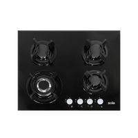 Cocina Empotrable Sole 4 Hornillas 60 cm SOLCO034 - Kit/ instalación !OFERTON!
