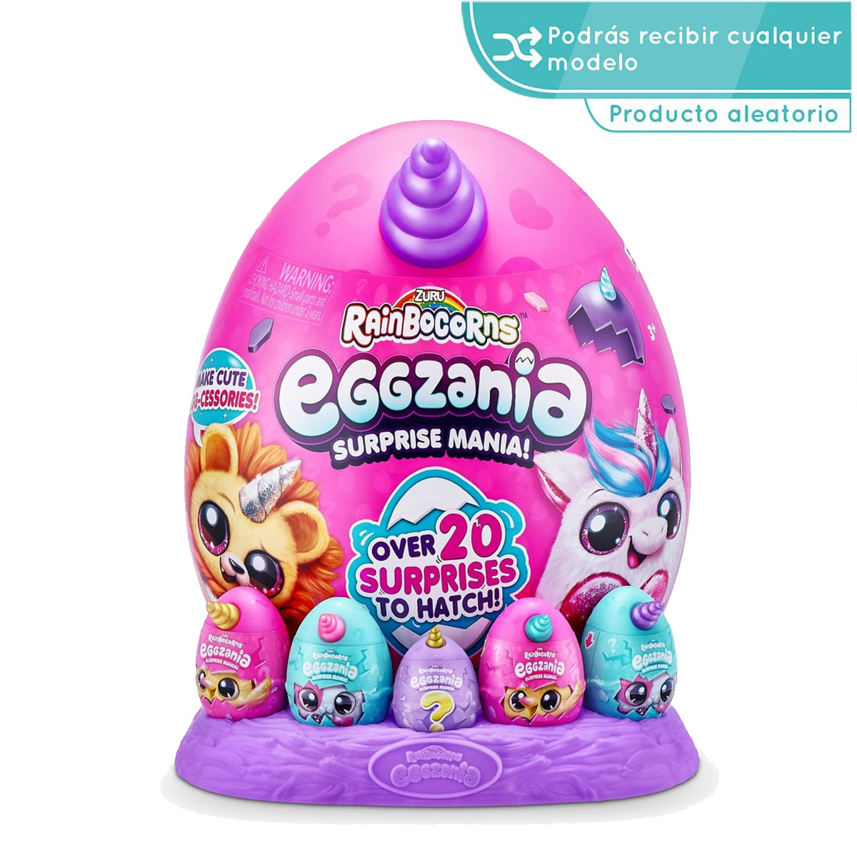 Huevo Sorpresa Eggzania Rainbocorn