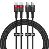 Cable Carga Rápida USB-C a USB-C 100W 2 metros C/U