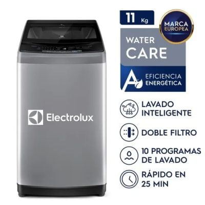 Lavadora Electrolux Carga Superior 11kg Premium Care Gris – EWIW11F2USVG - !OFERTON!