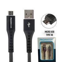 Cable Cargador de carga USB V8 carga rápido
