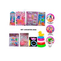 SET 8 JUGUETES ABS UTILITARIOS REGALO NIÑAS