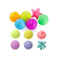 JUGUETE TEXTURIZADAS SENSORIALES SET 6 PELOTAS