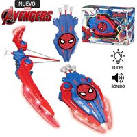 Juguete Set de Arco con Escudo de Spiderman con Sonido y Luces EOMS007-31C