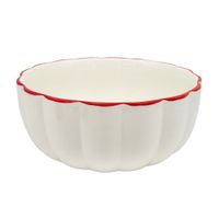Bowl 12cm Porcelana con borde Rojo Top Chef Orange