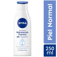 Crema Coporal Nivea Hidratación Express - Frasco 250 ML