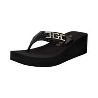 Sandalia Guess Elowen Black Dama Talla 5