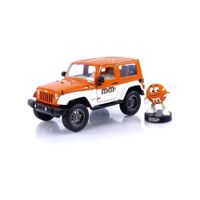 Jada MMs 1 24 Jeep Wrangler Die cast 2007 Orange