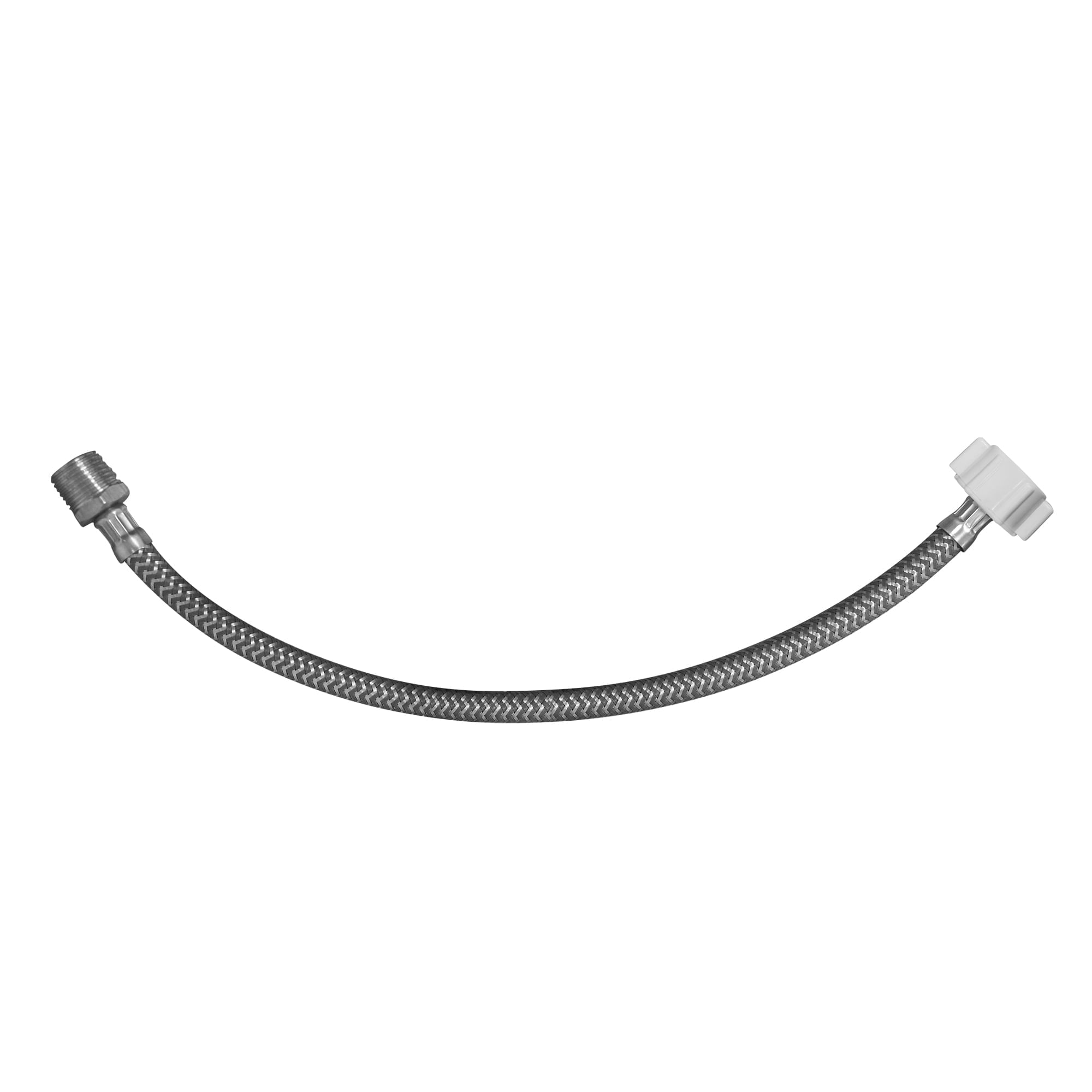 Tubo de Abasto para Inodoro 7/8""x40cm Acero Inoxidable Metusa