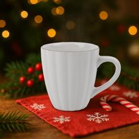 Mug Porcelana con borde Dorado Top Chef Orange