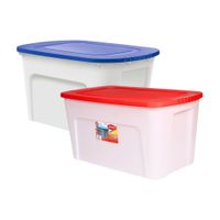 Combo Polinplast: 2 Cajas Organizadora Zeus #150 de Plástico - Color Aleatorio