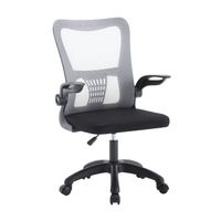 Silla de oficina Giratoria Lima Gris Orange