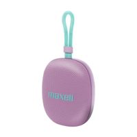 Parlante Bluetooth Tws Ipx7 Morado Maxelll Bt-trek