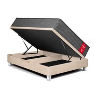 Dormitorio Boxet Blocks Su Majestad 2 Plazas Champagne Paraiso